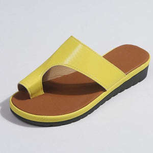 Simple & Classic Flat Sole Slip-on Sandals