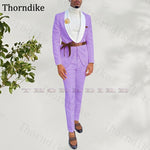 Load image into Gallery viewer, Stylish Asymmetrical Men&#39;s Custom Made Suit
