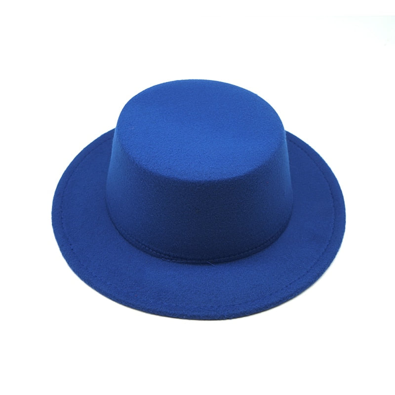 Blend Fedora with Wide Brim - Men's Hat