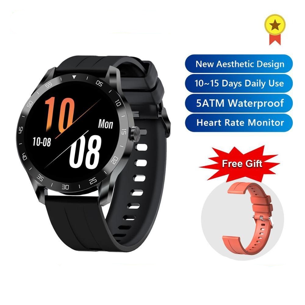 Model X1 SmartWatch with 5ATM Waterproof Heart Rate Men Women Sports Clock Sleep Monitor Ultra-Long Battrey for IOS Android Phone