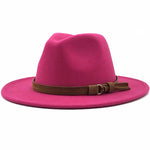 Load image into Gallery viewer, Leather Strap Fedora Hat - Gentlemen&#39;s Hat
