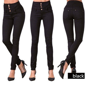 Ripped Denim Pants - Women's Shredded Jeans