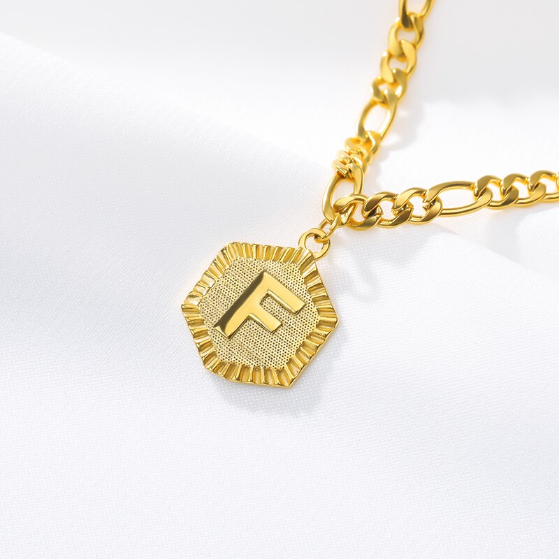 A-Z Name Initial Letter Anklet For Women Gold Plated Stainless Steel Anklet