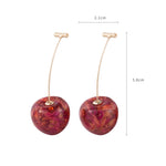 Load image into Gallery viewer, Cute Red Cherry Earrings
