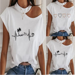 Load image into Gallery viewer, Sexy Off Shoulders Short-Sleeved T-shirt
