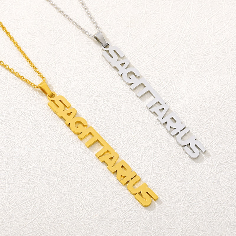 Zodiac Horoscope Necklaces - Unisex