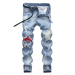 Load image into Gallery viewer, Fashionable Ripped Hip-Hop Men&#39;s Jeans
