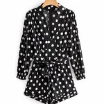 Load image into Gallery viewer, Chic Women&#39;s Polka Dot Short Romper/Jumpsuit
