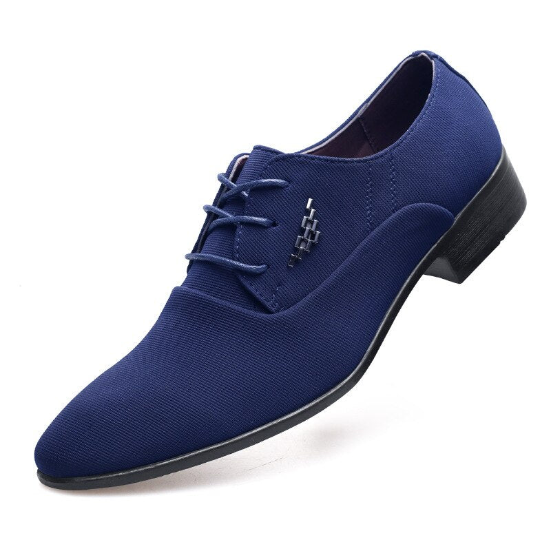 Formal Canvas Men's Oxford Shoe