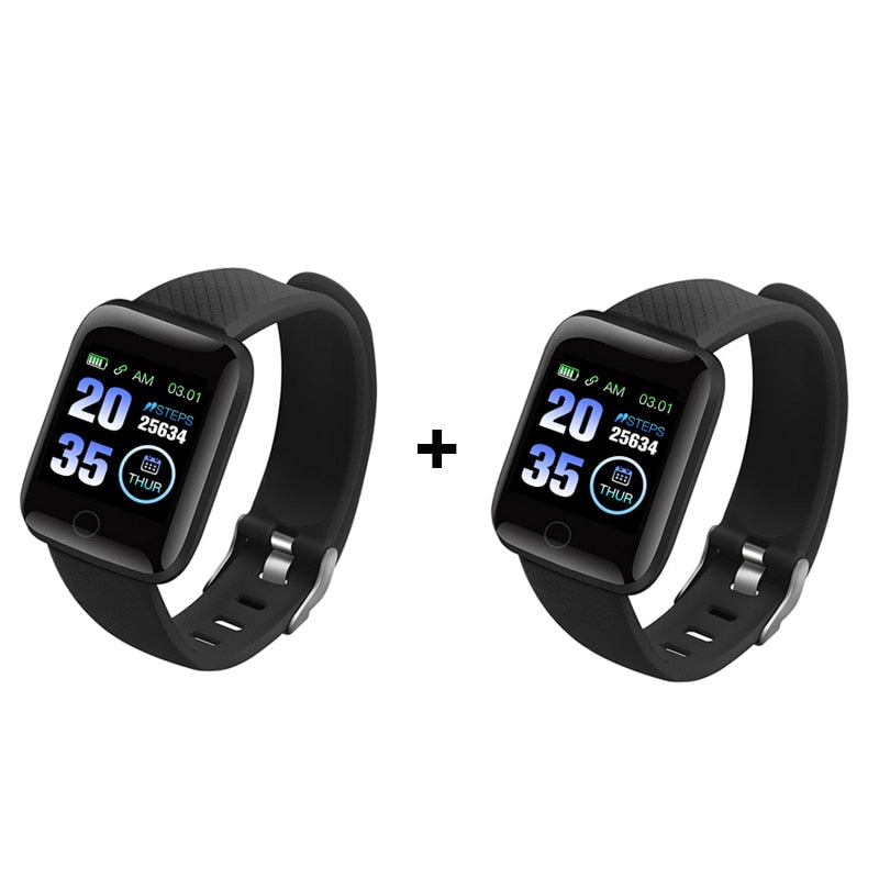 Heart Rate & Blood Oxygen Monitoring 116 Plus Smart Watch