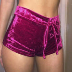 Load image into Gallery viewer, Velvet Bum Shorts For Women
