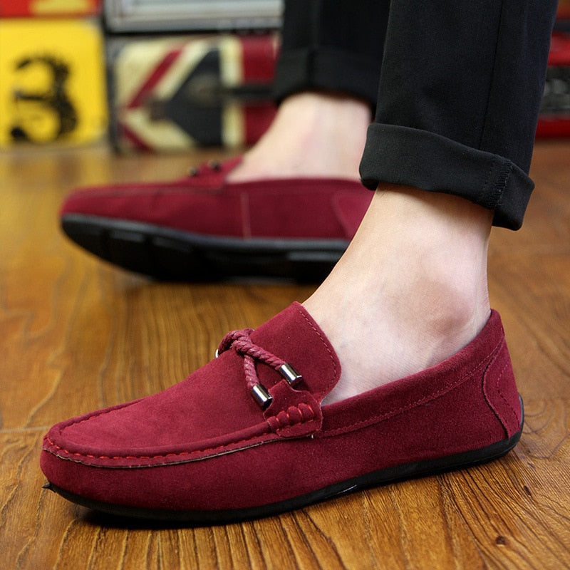 NEW Men's Loafers - Comfortable Flat Casual Shoes w/ Soft Leather