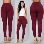 Load image into Gallery viewer, Elegant Women&#39;s Pants - Slim Fit and High Waist
