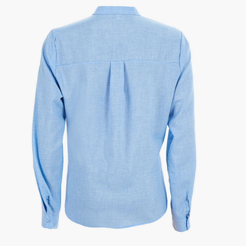 Cool Long Sleeve Slim Fit Tees - Men's Breathable Linen Shirt