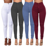 Load image into Gallery viewer, Elegant Women&#39;s Pants - Slim Fit and High Waist
