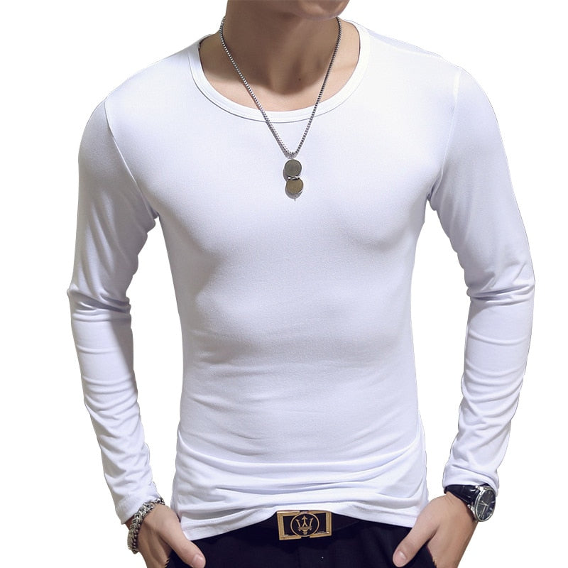 Long Sleeve Men's Casual T-shirts