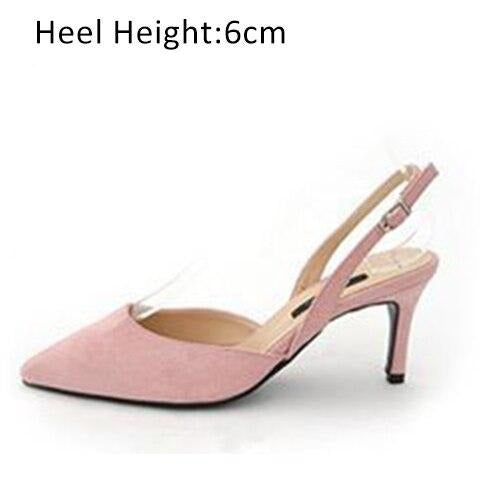 Pointed Toe Ankle Strap Heels