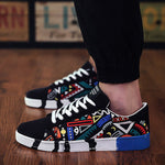 Load image into Gallery viewer, Designers&#39; Vulcanized Colorful Sneakers - Men&#39;s Fashion
