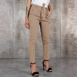 Casual Slim Fit Chiffon Pants For Women