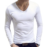 Load image into Gallery viewer, Long Sleeve Men&#39;s Casual T-shirts
