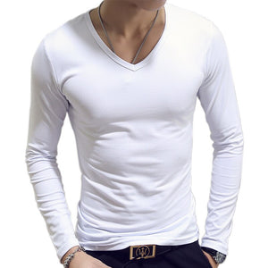 Long Sleeve Men's Casual T-shirts