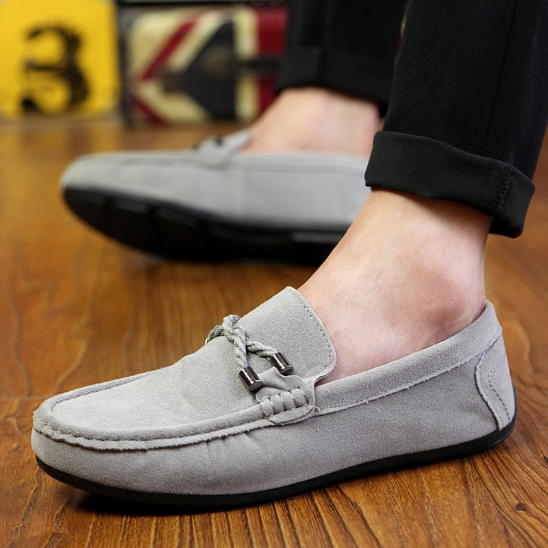 NEW Men's Loafers - Comfortable Flat Casual Shoes w/ Soft Leather