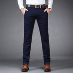 Load image into Gallery viewer, Elegant Regular Fit Straight Pants for Men
