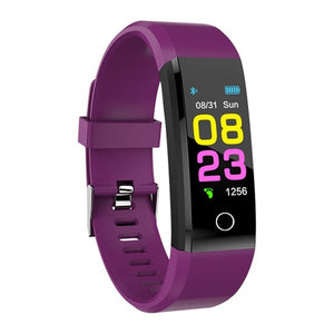 Sleek Unisex Fitband Smart Watch Compatible with IOS & Android