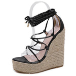 Load image into Gallery viewer, Gladiator Women&#39;s Wedges
