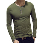 Load image into Gallery viewer, Long Sleeve Men&#39;s Casual T-shirts
