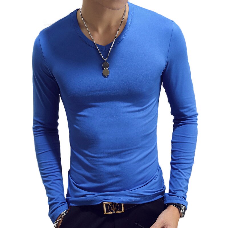 Long Sleeve Men's Casual T-shirts