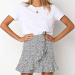 Load image into Gallery viewer, Cute Ruffle High Waist Skirt - Women&#39;s Skirts
