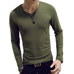 Long Sleeve Men's Casual T-shirts