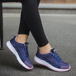 Load image into Gallery viewer, Casual Lace-up Walking Trainers - Women&#39;s Sneakers
