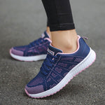 Load image into Gallery viewer, Casual Lace-up Walking Trainers - Women&#39;s Sneakers
