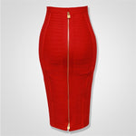 Load image into Gallery viewer, Zipper Formal Pencil Skirt for Women
