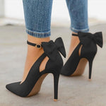 Load image into Gallery viewer, Sexy Bow Buckle Women&#39;s Summer High Heels
