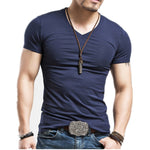 Load image into Gallery viewer, Men&#39;s Fitness Slim Fit V&amp;O Neck Shirts
