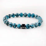 Load image into Gallery viewer, Men Cylinder Hematite Bracelets - Classic Natural Stone Beads Bracelets
