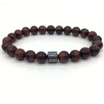 Load image into Gallery viewer, Men Cylinder Hematite Bracelets - Classic Natural Stone Beads Bracelets
