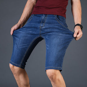 Summer Men's Jean Shorts - Casual Denims