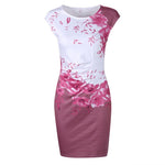 Load image into Gallery viewer, Slim-Fitted Women&#39;s Bodycon Floral Dress
