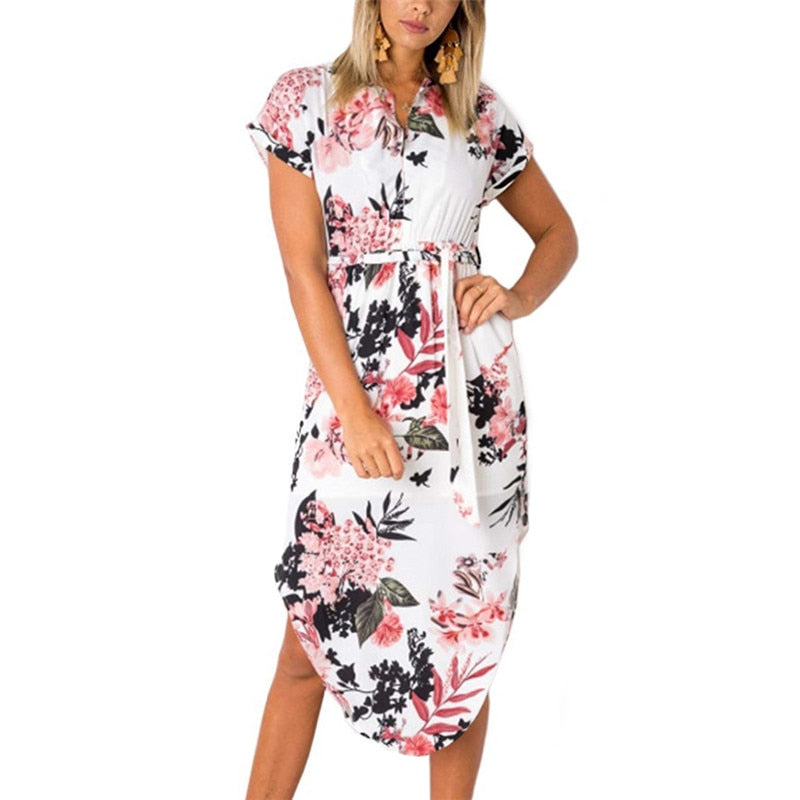 Elegant Women's Midi Summer Dresses