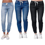 Load image into Gallery viewer, New Elastic Waist Women&#39;s &quot;Jean-like&quot; Joggers
