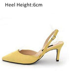 Load image into Gallery viewer, Pointed Toe Ankle Strap Heels
