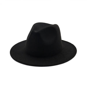 New Felt Hat - Men's Wide Brim Fedoras