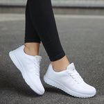 Load image into Gallery viewer, Casual Lace-up Walking Trainers - Women&#39;s Sneakers
