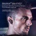 Load image into Gallery viewer, Dual Dynamic Earbuds w/ Bluetooth 5.0 &amp; Pro Bass Stereo Hi-Fi Music Features
