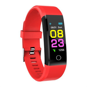 Sleek Unisex Fitband Smart Watch Compatible with IOS & Android