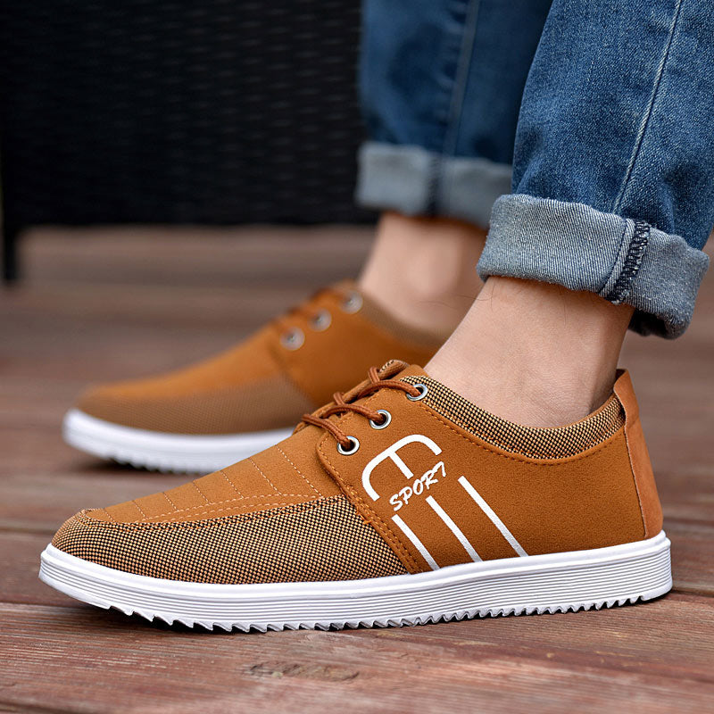 High Fashion Brand Casual Shoe - Men's Breathable Canvas